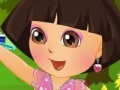 Game Dora in Flower Garden Dress Up