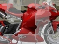 Game Red Motorbike Puzzle