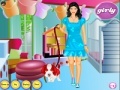 Game Cute Girl with puppy dressup