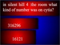 Game Silent hill quiz 2