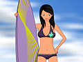 Game Surfer Girl Dress Up