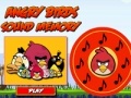 Game Angry birds. Sound memory