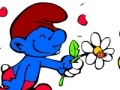 Game Smurfs Coloring