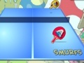 Game Smurfs. Table tennis