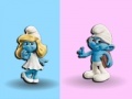 Game Smurfs. Colours memory