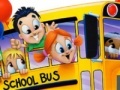 Game School bus tiles puzzle