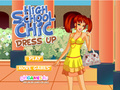 Game High School Chic Dress Up