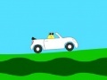 Game Puzzle the Child Pou in the car