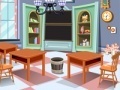 Game Frozen: cleaning classroom