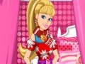 Game Barbies Christmas Patchwork Dress
