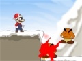 Game Mario Christmas combat