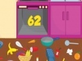 Game Pregnant Dora cleaning kitchen