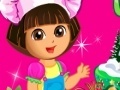 Game Dora Christmas Cake