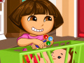 Game Dora the Babysitter Slacking