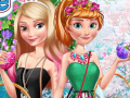 Game Elsa & Anna Easter Fun