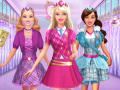 Game Barbie princess School Uniform