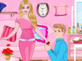 Game Ken Proposes to Barbie Clean Up 