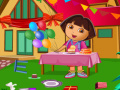 Game Dora Birthday Bash Cleaning
