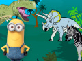 Game Minion in Jurassic Park 