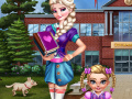 Game Modern Sister School Dressup 