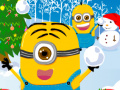 Game Minions Christmas Snowball Wars