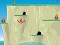 Game Jumping Monkey in the water