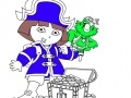 Game Dora The Pirate Coloring Game