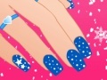 Game Winter nails design