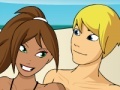 Game Kissing at the Beach