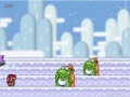 Game Super Mario snowing