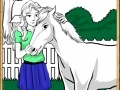 Game Girl And Horse