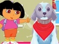 Game Dora Cute Dog Care