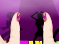 Game Disco Nails Decoration