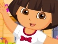 Game Dora School Day Dressup 