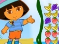 Game Dora fruit slingshot