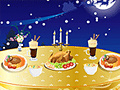 Game Cozy Christmas Dinner Decoration